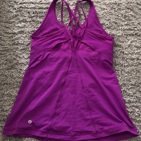 Lulu lemon purple tank - Picture 4 of 4